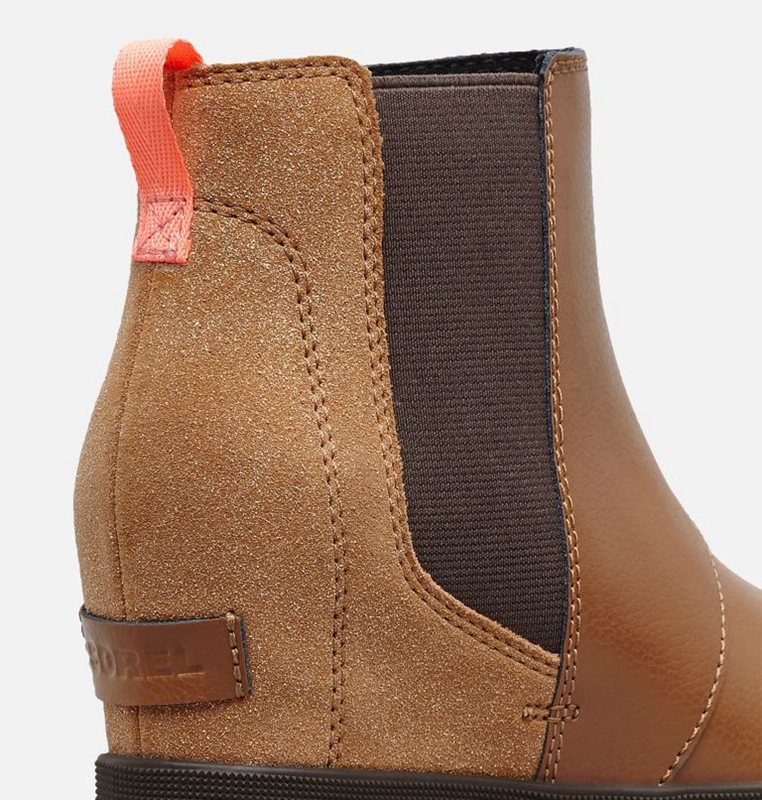 Sorel Çocuk Big Joan Of Arctic™ Ii Chelsea Boot - Takozlar Kahverengi - 438-QUGBVP